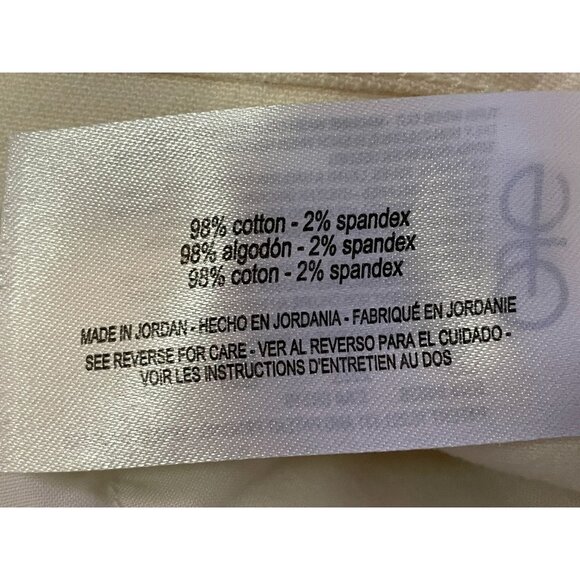 Sam Edelman Codie High Rise Wide Leg NEW 32/14 Undyed Natural - Picture 8 of 16